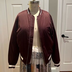 Burgundy American Eagle Jacket